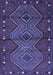 Machine Washable Oriental Blue Traditional Rug, wshcon726blu