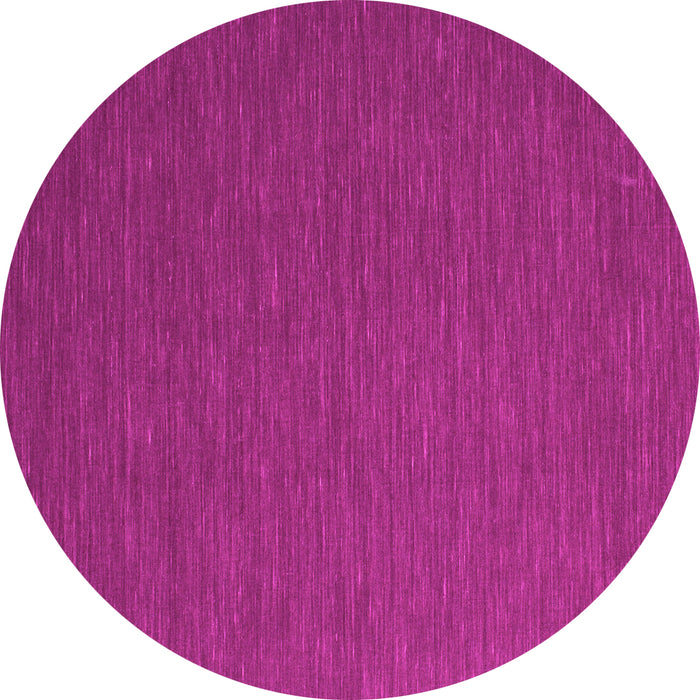 Round Abstract Pink Contemporary Rug, con727pnk