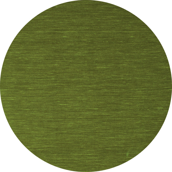 Square Abstract Green Contemporary Rug, con727grn