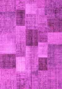 Patchwork Pink Transitional Rug, con728pnk