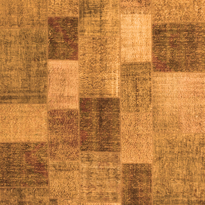 Serging Thickness of Machine Washable Patchwork Orange Transitional Area Rugs, wshcon728org