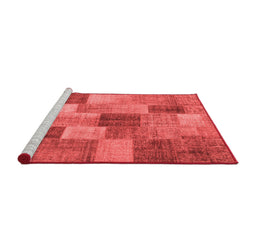 Transitional Red Washable Rugs