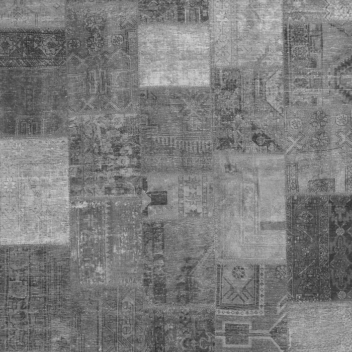 Patchwork Gray Transitional Rug, con729gry