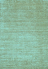 Solid Light Blue Modern Rug, con72lblu