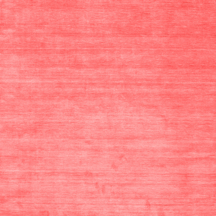 Machine Washable Solid Red Modern Rug, wshcon72red