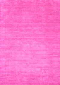 Solid Pink Modern Rug, con72pnk