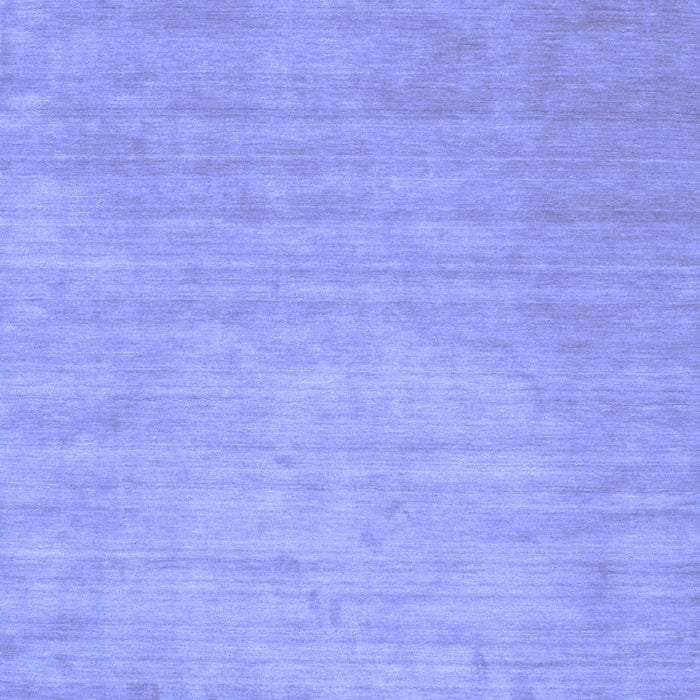 Machine Washable Solid Blue Modern Rug, wshcon72blu