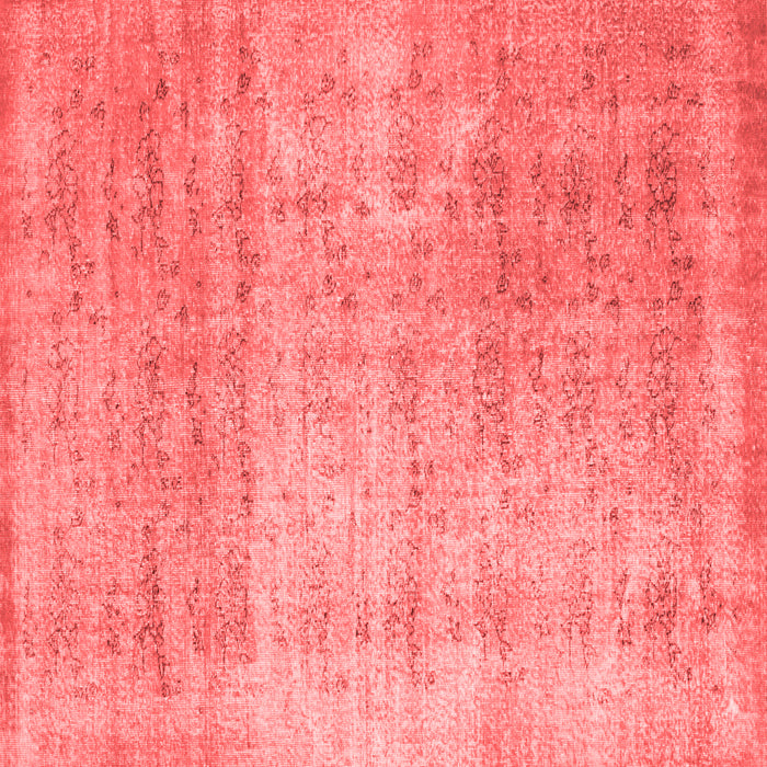 Machine Washable Abstract Red Contemporary Rug, wshcon730red