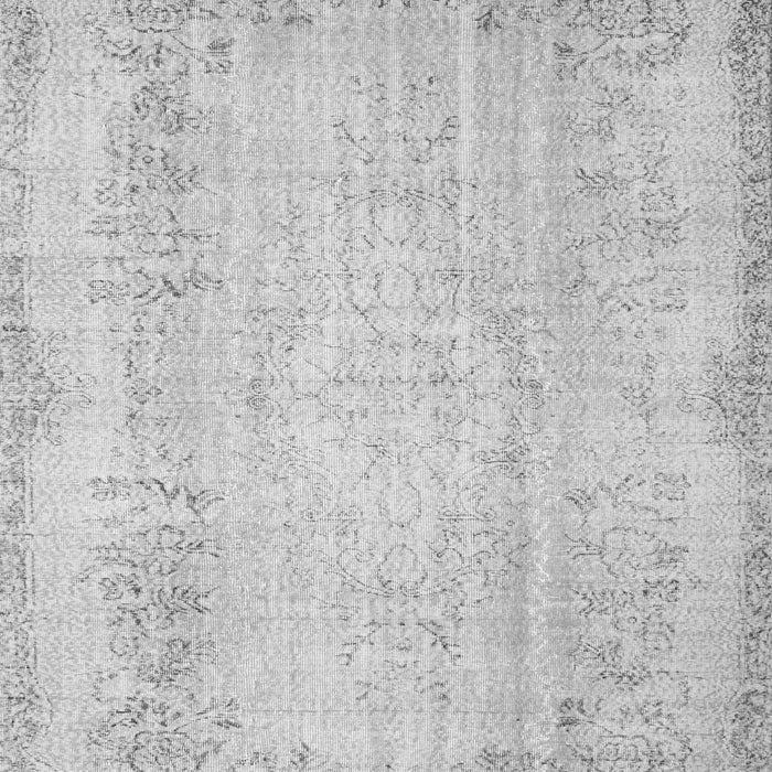 Abstract Gray Contemporary Rug, con731gry