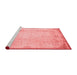 Contemporary Red Washable Rugs