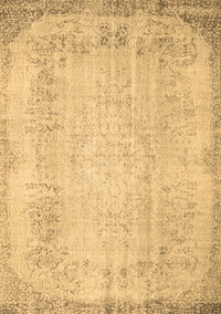 Abstract Brown Contemporary Rug, con731brn