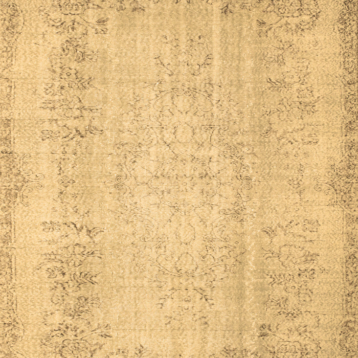 Abstract Brown Contemporary Rug, con731brn