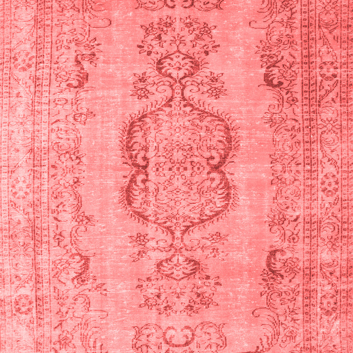 Machine Washable Persian Red Bohemian Rug, wshcon732red