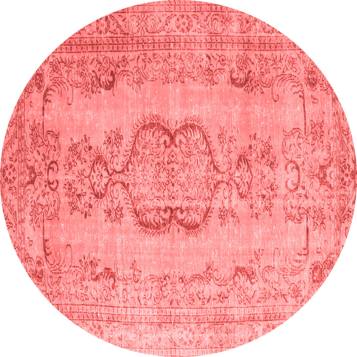 Machine Washable Persian Red Bohemian Rug, wshcon732red
