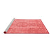 Bohemian Red Washable Rugs