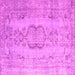 Square Persian Pink Bohemian Rug, con732pnk