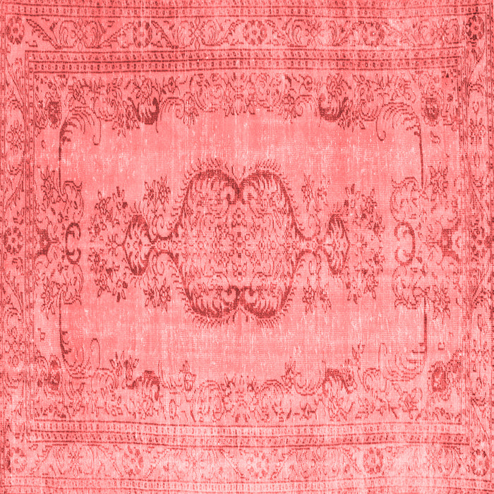 Machine Washable Persian Red Bohemian Rug, wshcon732red