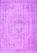 Abstract Purple Contemporary Rug, con733pur