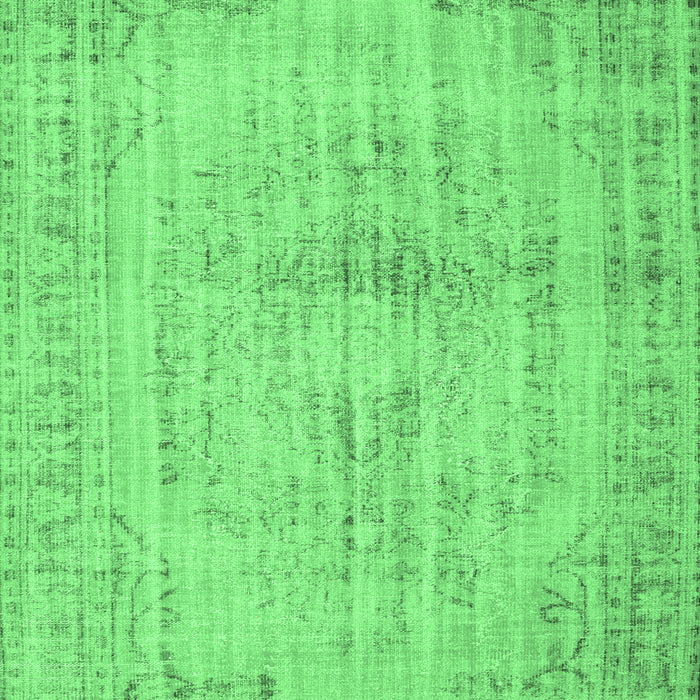Machine Washable Abstract Emerald Green Contemporary Area Rugs, wshcon733emgrn