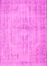 Abstract Pink Contemporary Rug, con733pnk