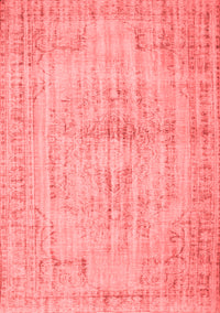 Abstract Red Contemporary Rug, con733red