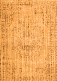 Abstract Orange Contemporary Rug, con733org