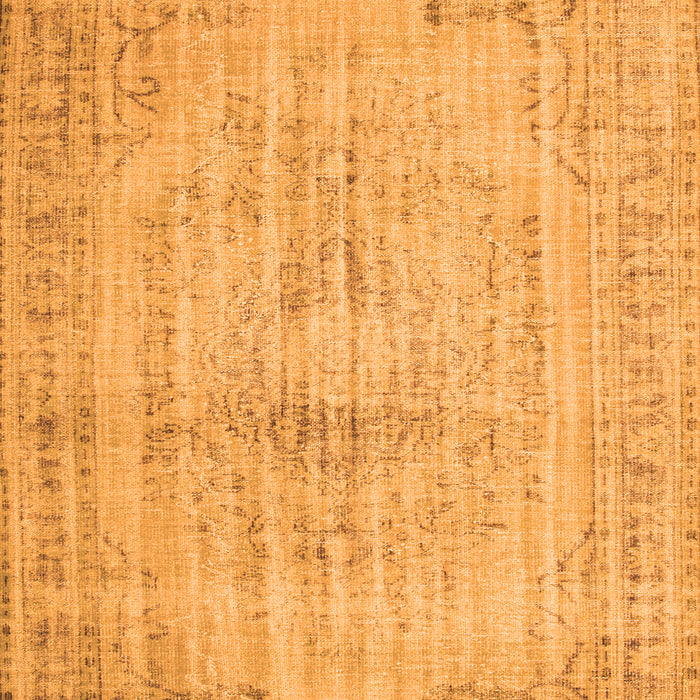 Abstract Orange Contemporary Rug, con733org