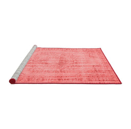 Contemporary Red Washable Rugs