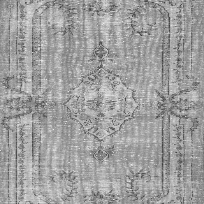 Abstract Gray Contemporary Rug, con734gry