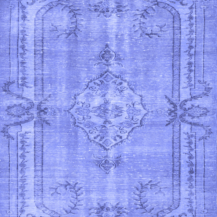 Machine Washable Abstract Blue Contemporary Rug, wshcon734blu