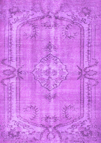 Abstract Purple Contemporary Rug, con734pur