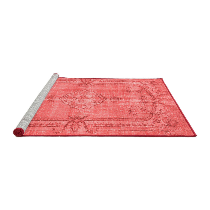 Contemporary Red Washable Rugs