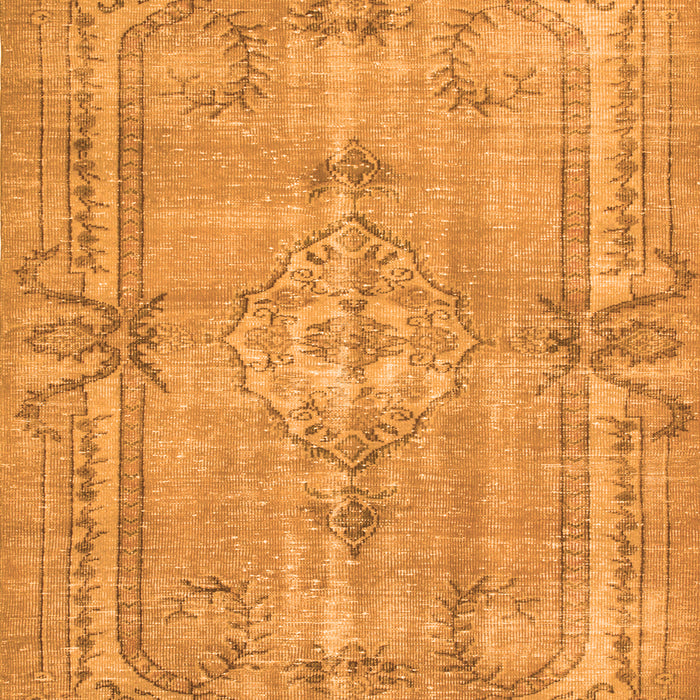 Serging Thickness of Machine Washable Abstract Orange Contemporary Area Rugs, wshcon734org