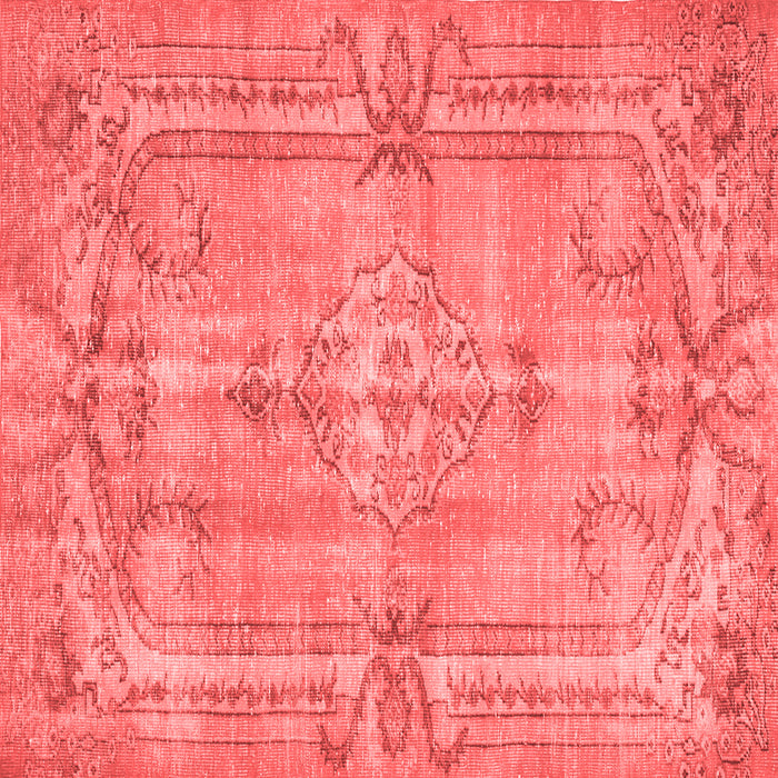 Abstract Red Contemporary Rug, con734red