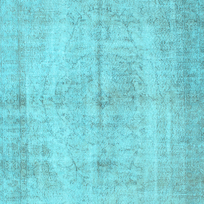 Machine Washable Abstract Light Blue Contemporary Rug, wshcon735lblu