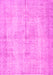 Abstract Pink Contemporary Rug, con735pnk