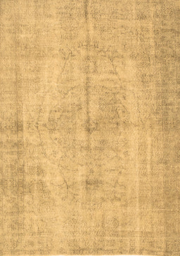 Abstract Brown Contemporary Rug, con735brn