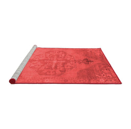 Contemporary Red Washable Rugs