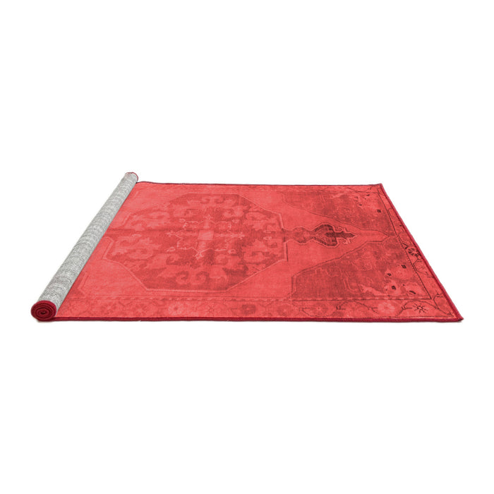 Contemporary Red Washable Rugs