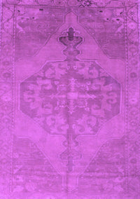 Abstract Purple Contemporary Rug, con736pur