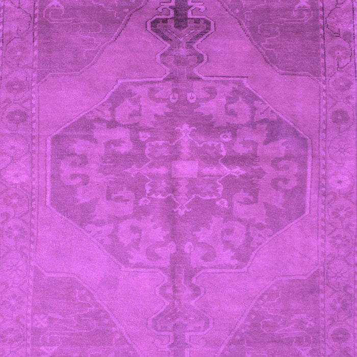Abstract Purple Contemporary Rug, con736pur