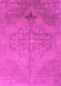 Abstract Pink Contemporary Rug, con736pnk