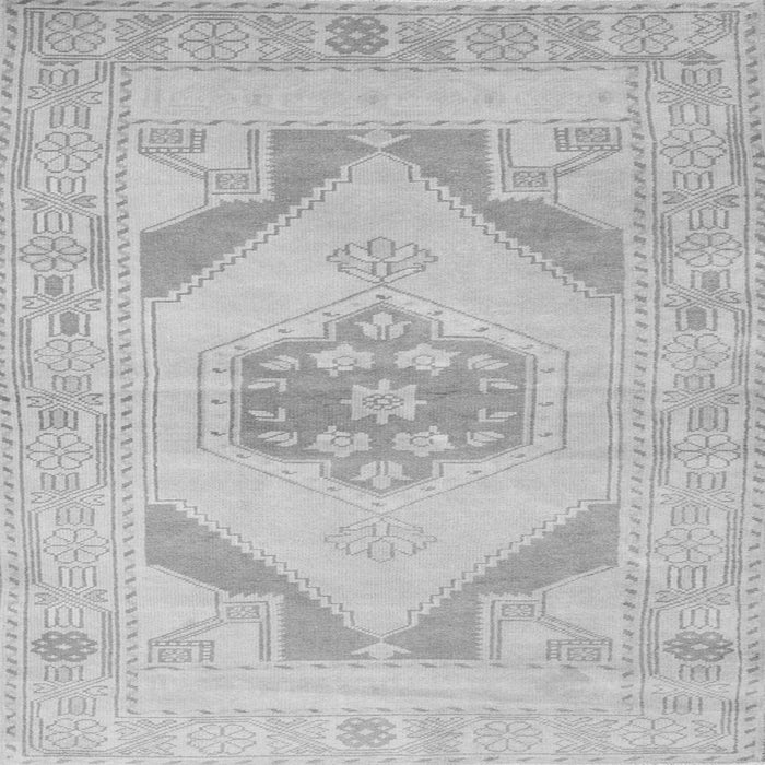 Serging Thickness of Abstract Gray Contemporary Rug, con737gry