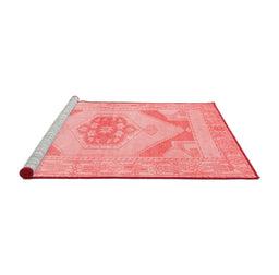 Contemporary Red Washable Rugs