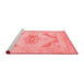 Contemporary Red Washable Rugs