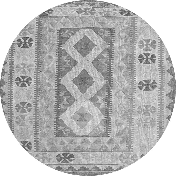 Machine Washable Oriental Gray Traditional Rug, wshcon738gry