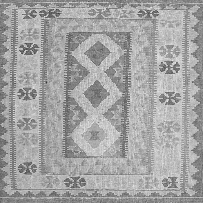 Serging Thickness of Oriental Gray Traditional Rug, con738gry