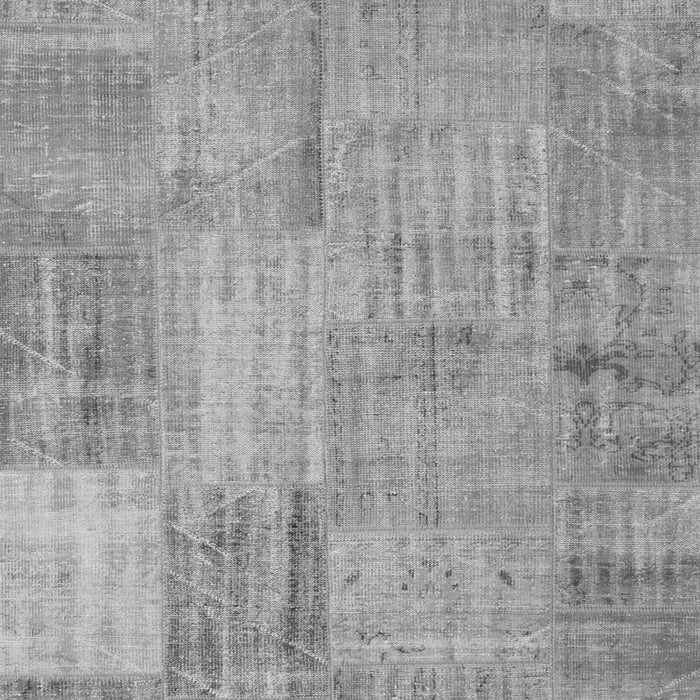 Patchwork Gray Transitional Rug, con739gry