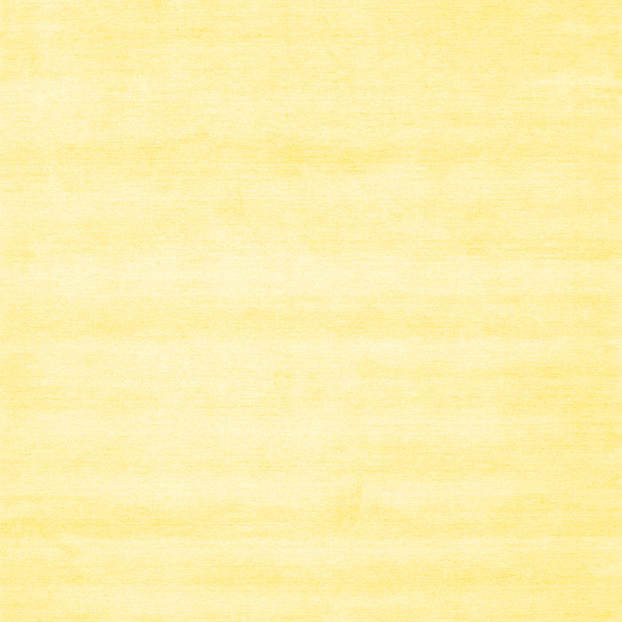 Machine Washable Solid Yellow Modern Rug, wshcon73yw