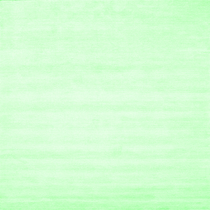 Square Solid Emerald Green Modern Rug, con73emgrn